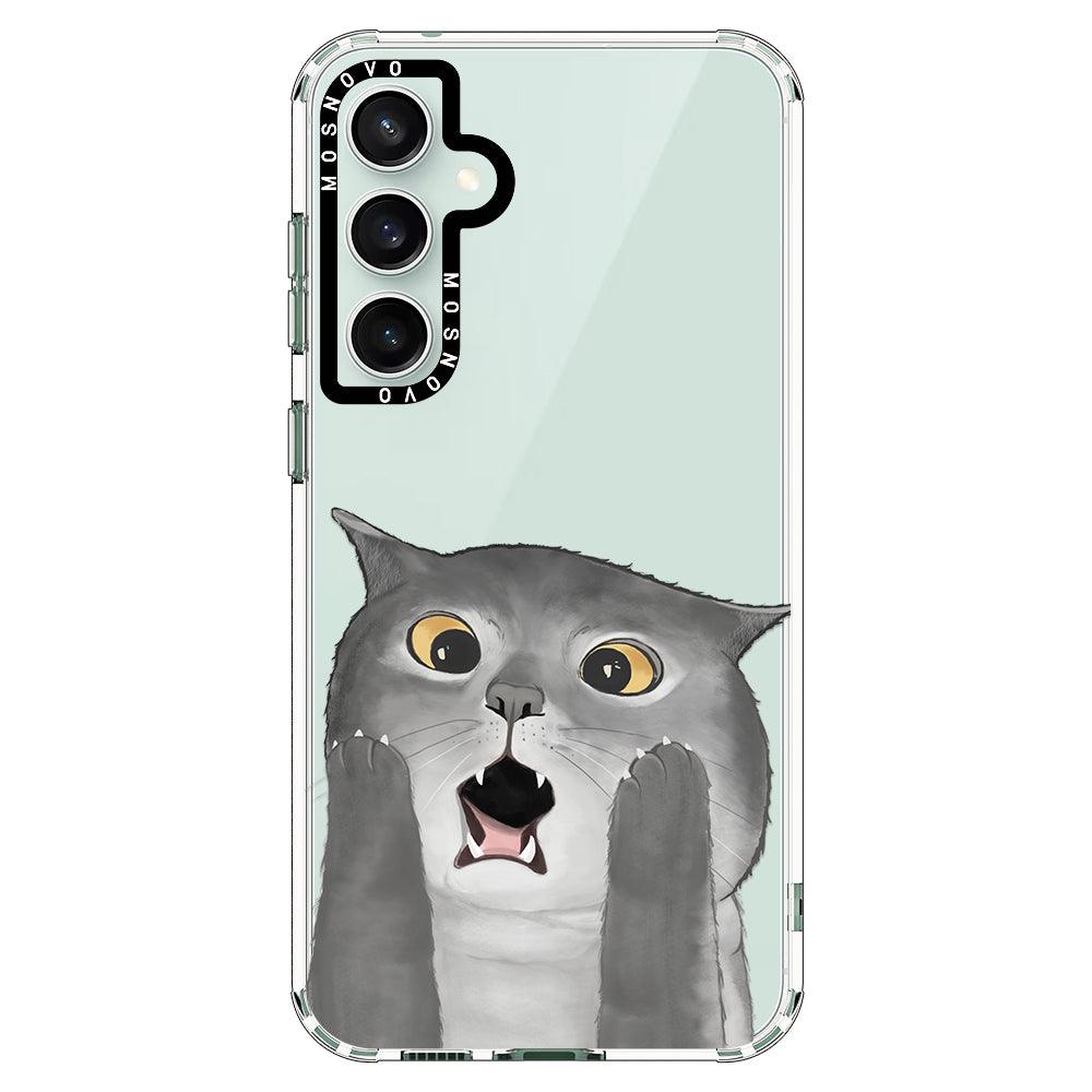 OMG Cat Phone Case - Samsung Galaxy S23 FE Case