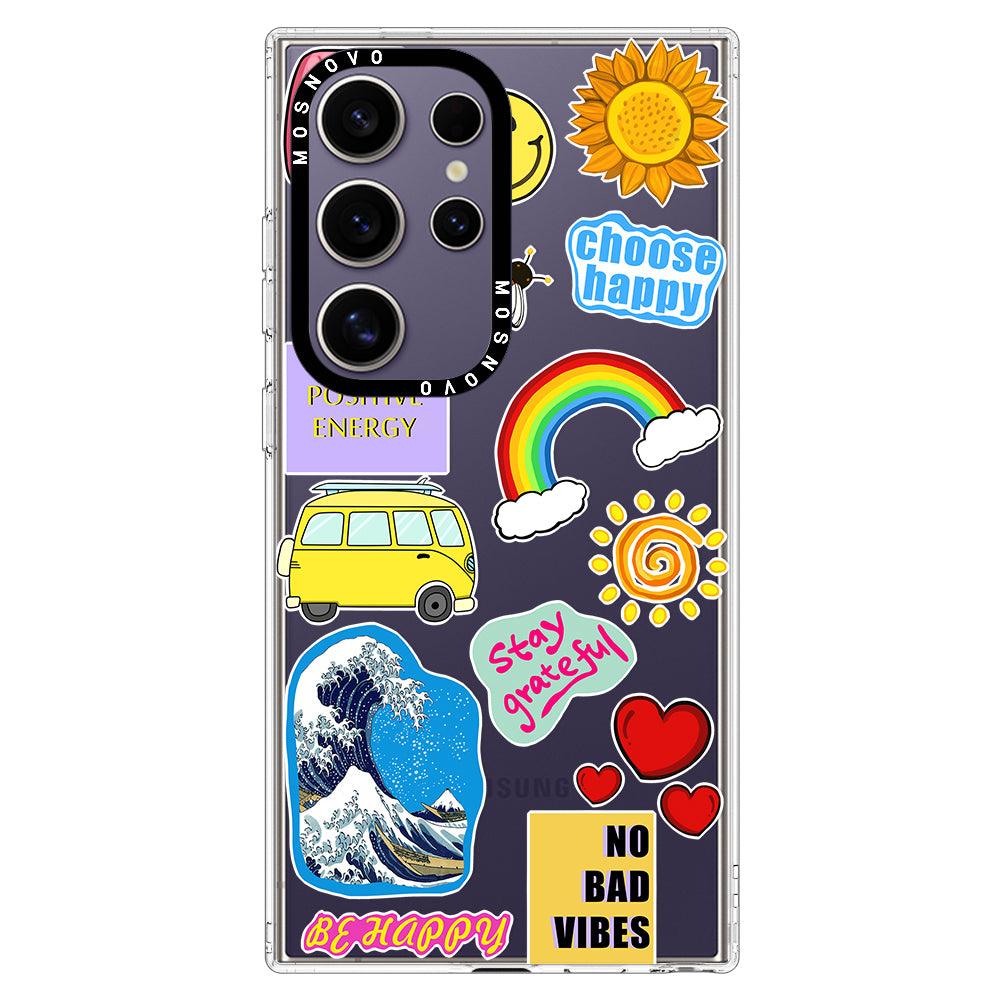 Summer Vibes Phone Case - Samsung Galaxy S24 Ultra Case - MOSNOVO