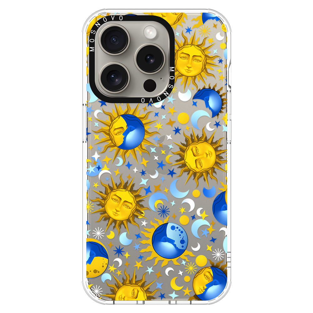 Sun and Moon Phone Case - iPhone 15 Pro Case - MOSNOVO