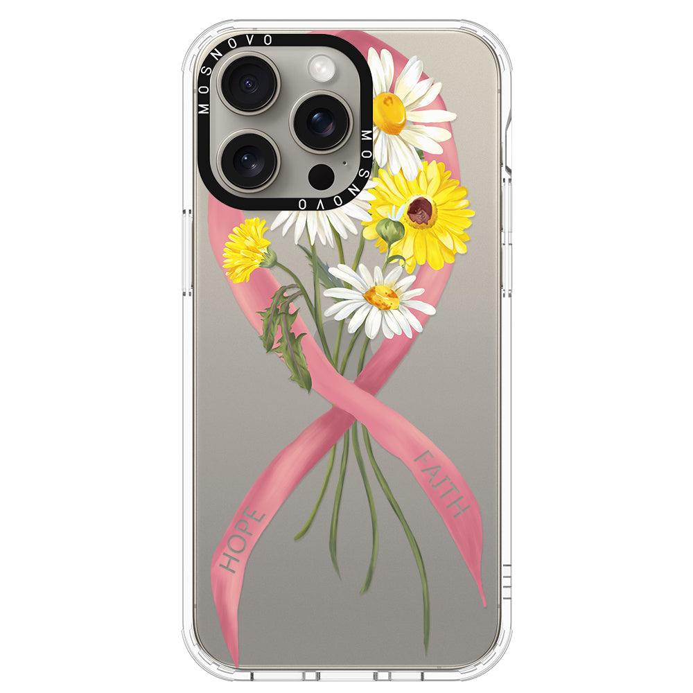 Breast Awareness Phone Case - iPhone 15 Pro Max Case - MOSNOVO