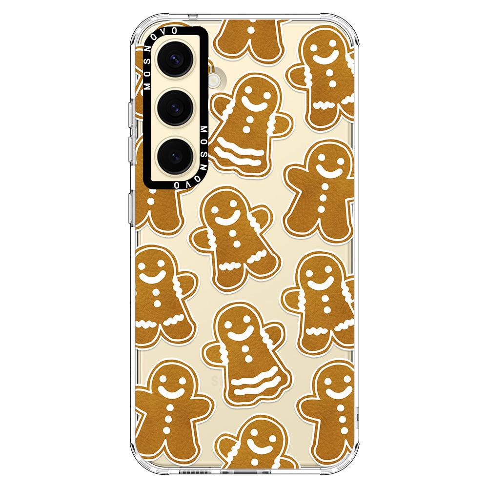 Ginger Breadman Phone Case - Samsung Galaxy S24 Case - MOSNOVO