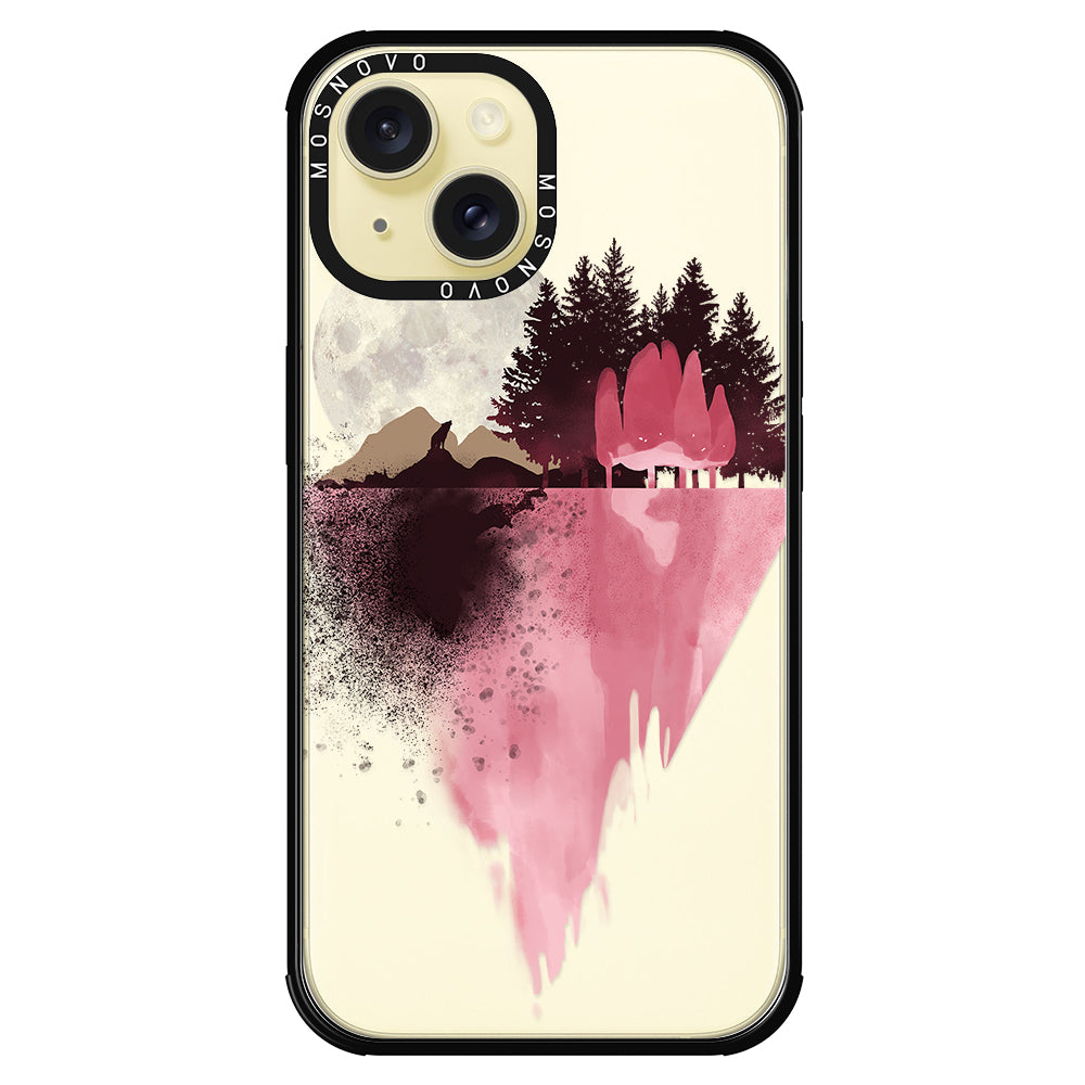 Mountain Landscape Phone Case - iPhone 15 Plus Case - MOSNOVO