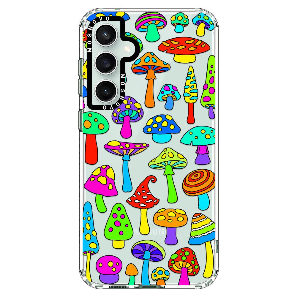 Trippy Wild Mushroom Phone Case - Samsung Galaxy S23 FE Case