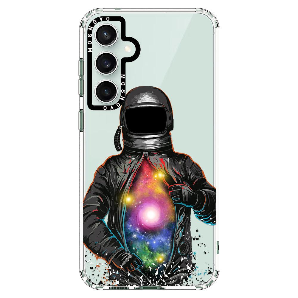 Mystery Astronaut Phone Case - Samsung Galaxy S23 FE Case