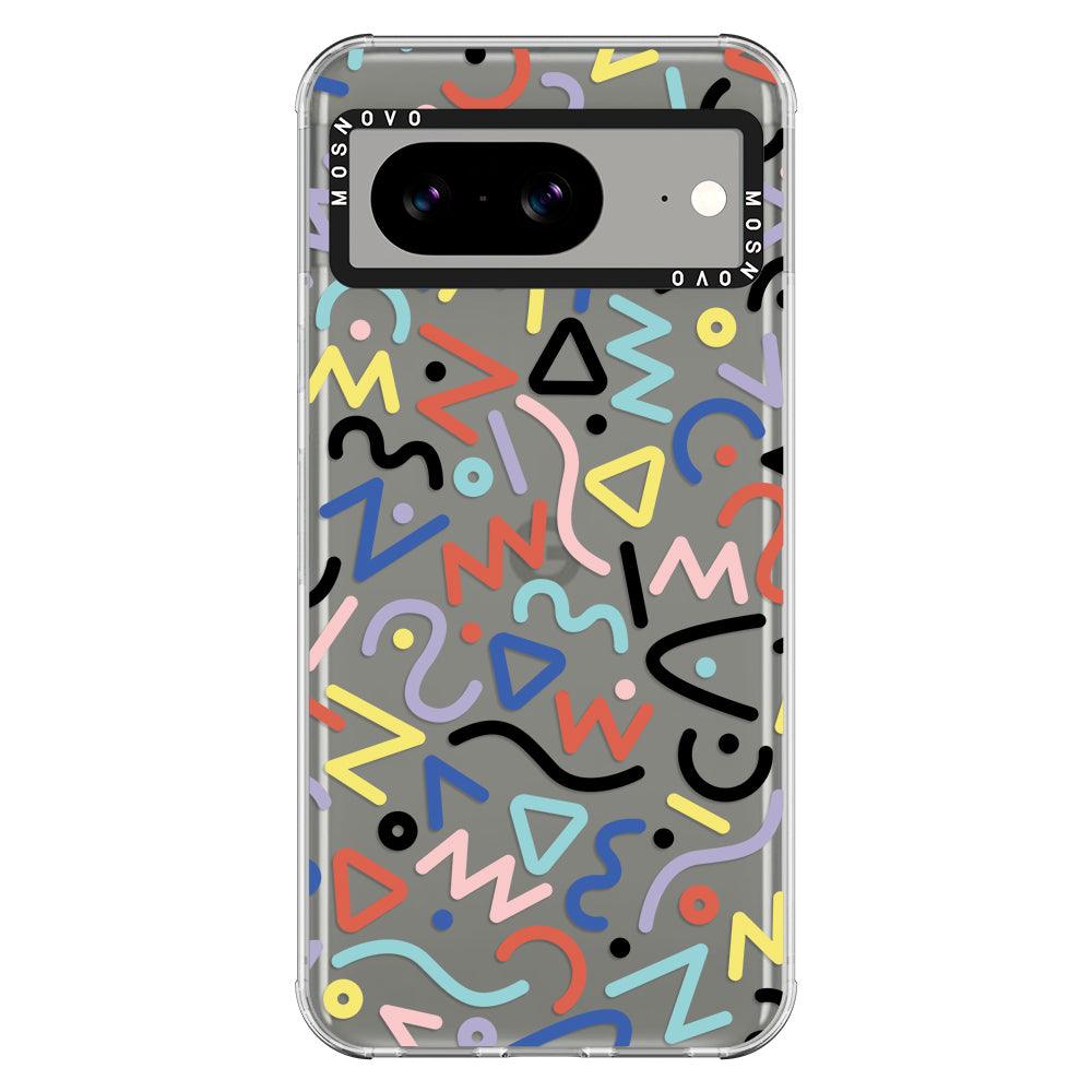 Doodle Art Phone Case - Google Pixel 8 Case - MOSNOVO