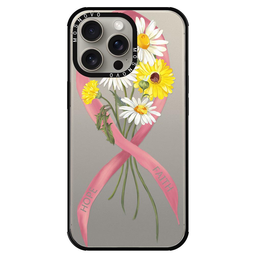 Breast Awareness Phone Case - iPhone 15 Pro Max Case - MOSNOVO