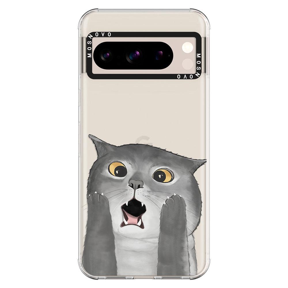 OMG Cat Phone Case - Google Pixel 8 Pro Case - MOSNOVO