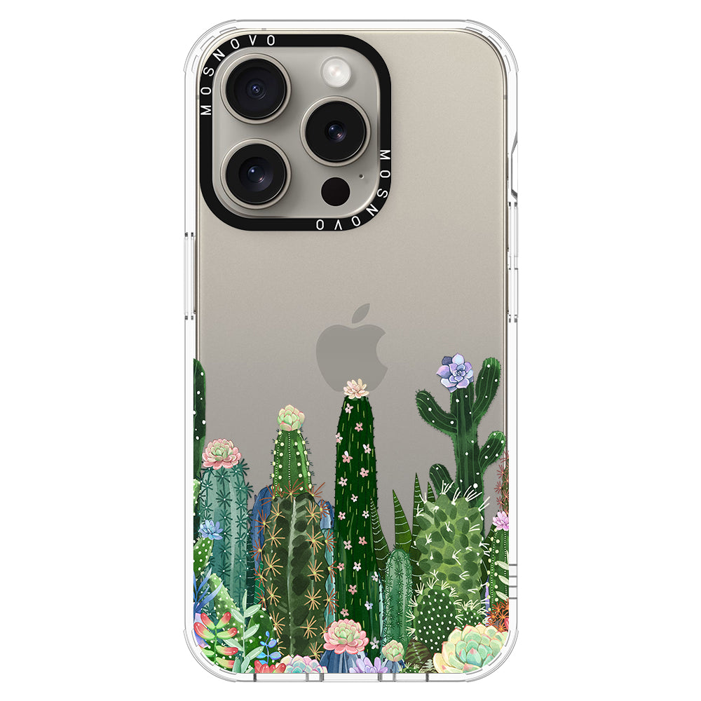 Desert Cactus Phone Case - iPhone 15 Pro Case - MOSNOVO