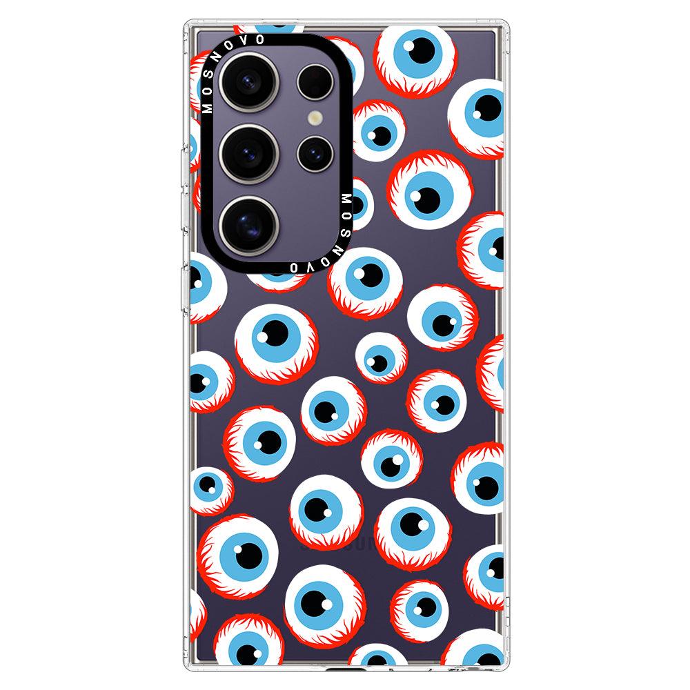 Bloody Eyeball Phone Case - Samsung Galaxy S24 Ultra Case - MOSNOVO