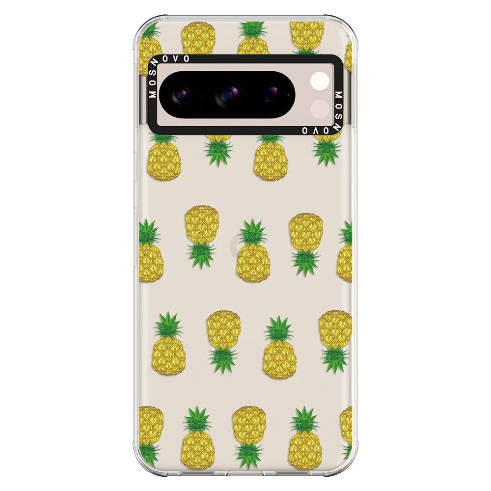 Cute Hawaiian Pineapple Phone Case - Google Pixel 8 Pro Case