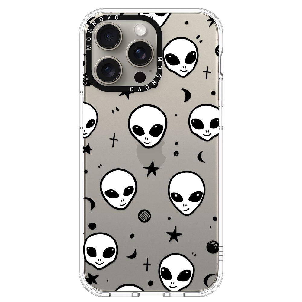 Cute Alien Phone Case - iPhone 15 Pro Max Case - MOSNOVO