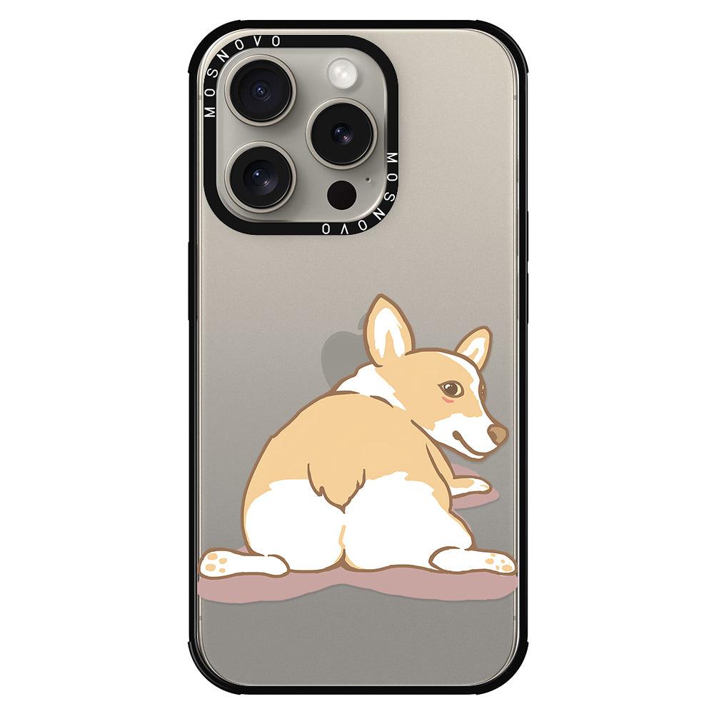 Corgi Dog Phone Case - iPhone 15 Pro Case - MOSNOVO