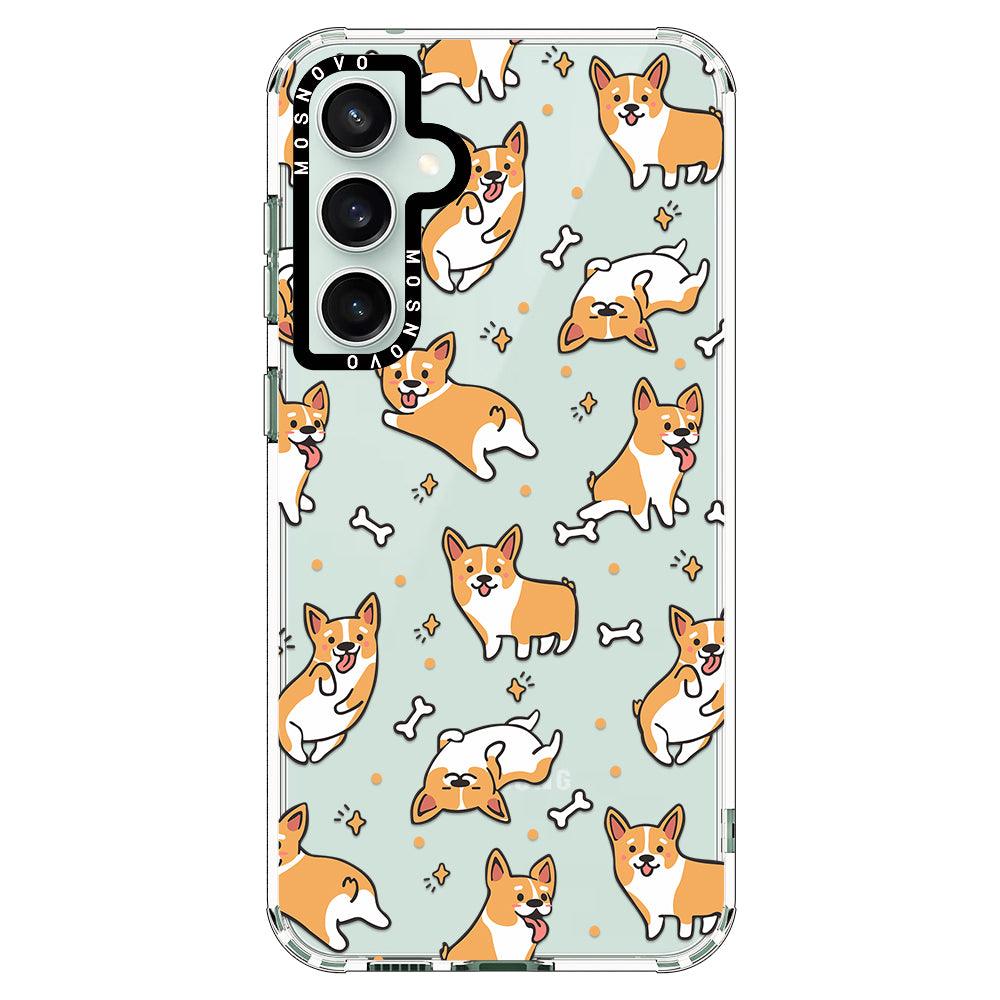 Cute Corgi Phone Case - Samsung Galaxy S23 FE Case