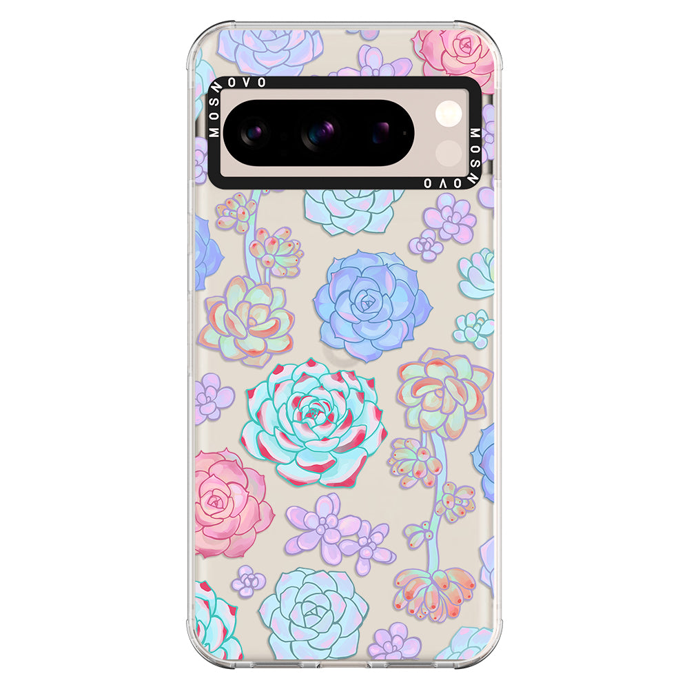 Succulents Phone Case - Google Pixel 8 Pro Case - MOSNOVO