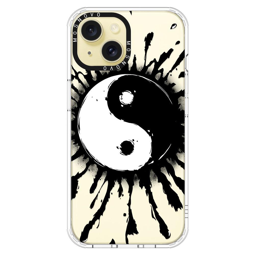 Ying Yang Phone Case - iPhone 15 Case - MOSNOVO