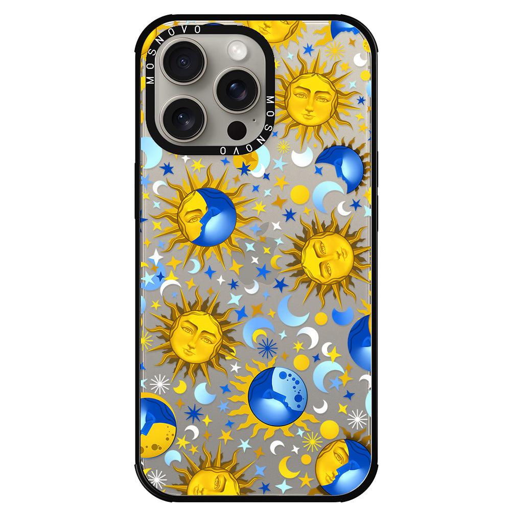 Sun and Moon Phone Case - iPhone 15 Pro Max Case - MOSNOVO