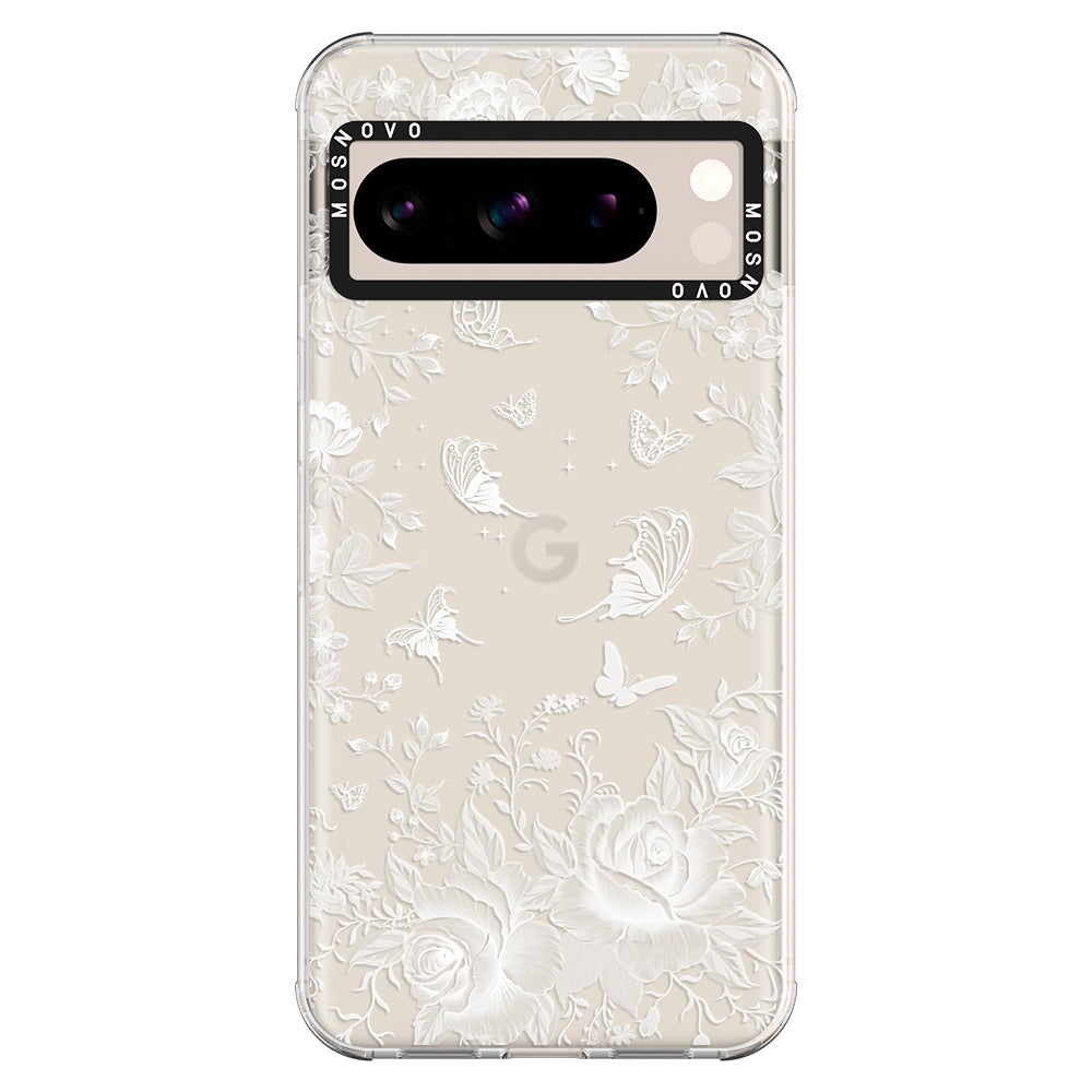 Fairy White Garden Phone Case - Google Pixel 8 Pro Case