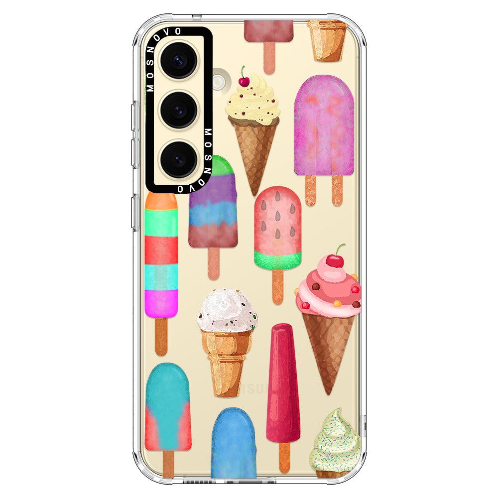 Ice Cream Phone Case - Samsung Galaxy S24 Plus Case - MOSNOVO