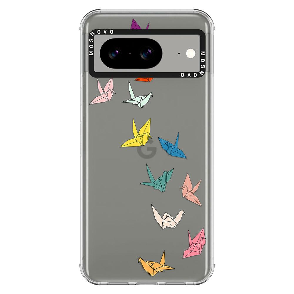 Paper Crane Phone Case - Google Pixel 8 Case - MOSNOVO