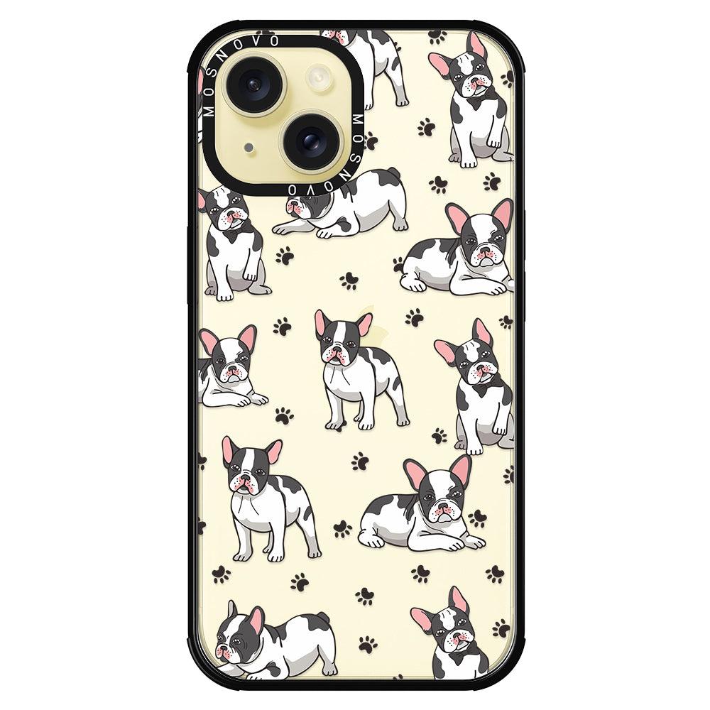 French Bull Dog Phone Case - iPhone 15 Plus Case - MOSNOVO