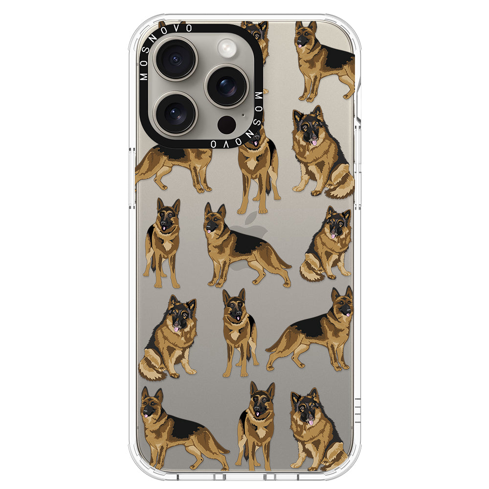 Shepherd Dog Phone Case - iPhone 15 Pro Max Case - MOSNOVO