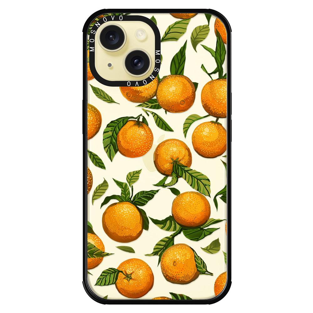 Tangerine Phone Case - iPhone 15 Case - MOSNOVO