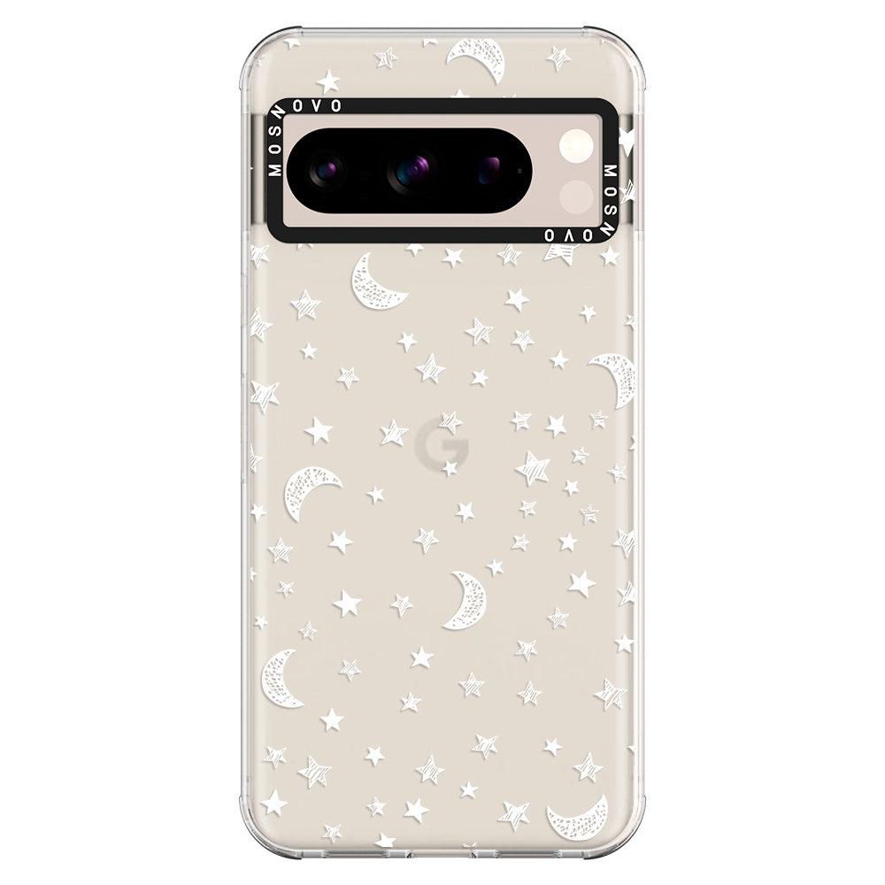 Night Moon Sky Phone Case - Google Pixel 8 Pro Case - MOSNOVO