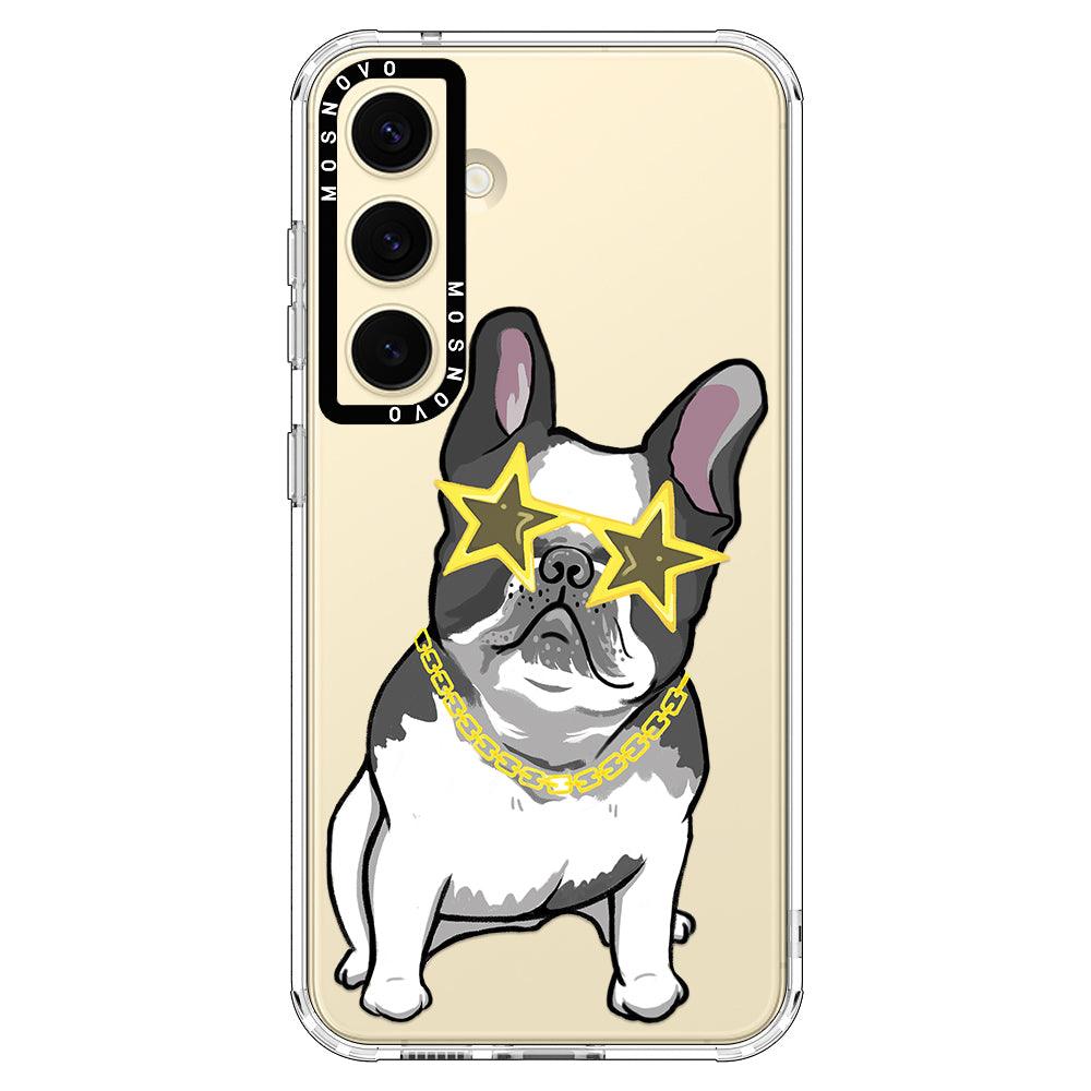 Cool French Bulldog Phone Case - Samsung Galaxy S24 Case - MOSNOVO