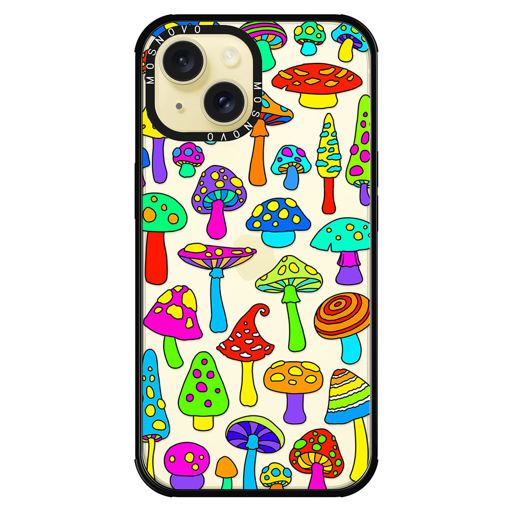 Wild Mushroom Phone Case - iPhone 15 Plus Case - MOSNOVO