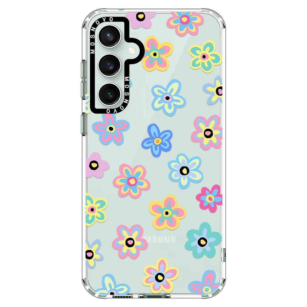 Groovy Flower Phone Case - Samsung Galaxy S23 FE Case