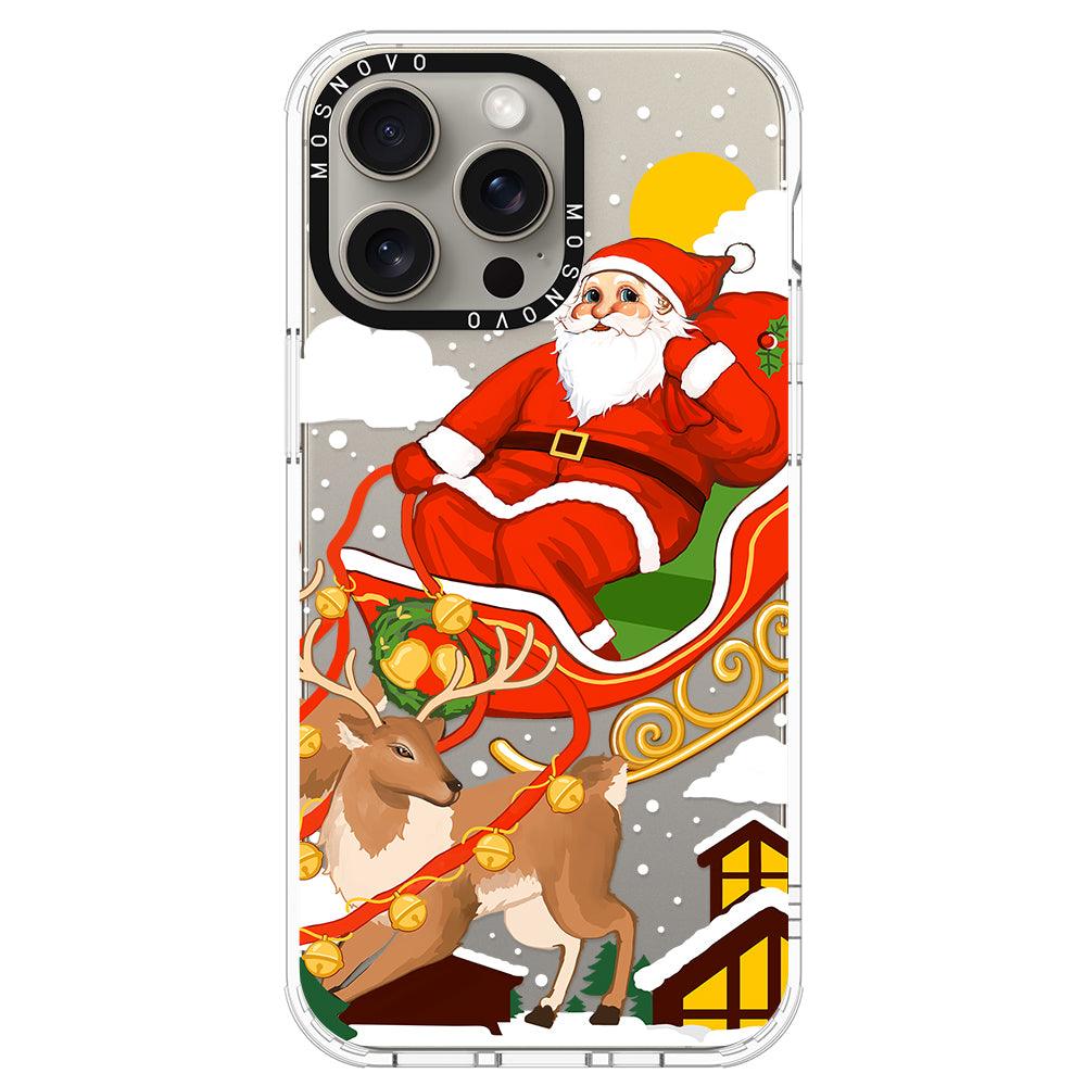 Santa Claus Phone Case - iPhone 15 Pro Max Case - MOSNOVO