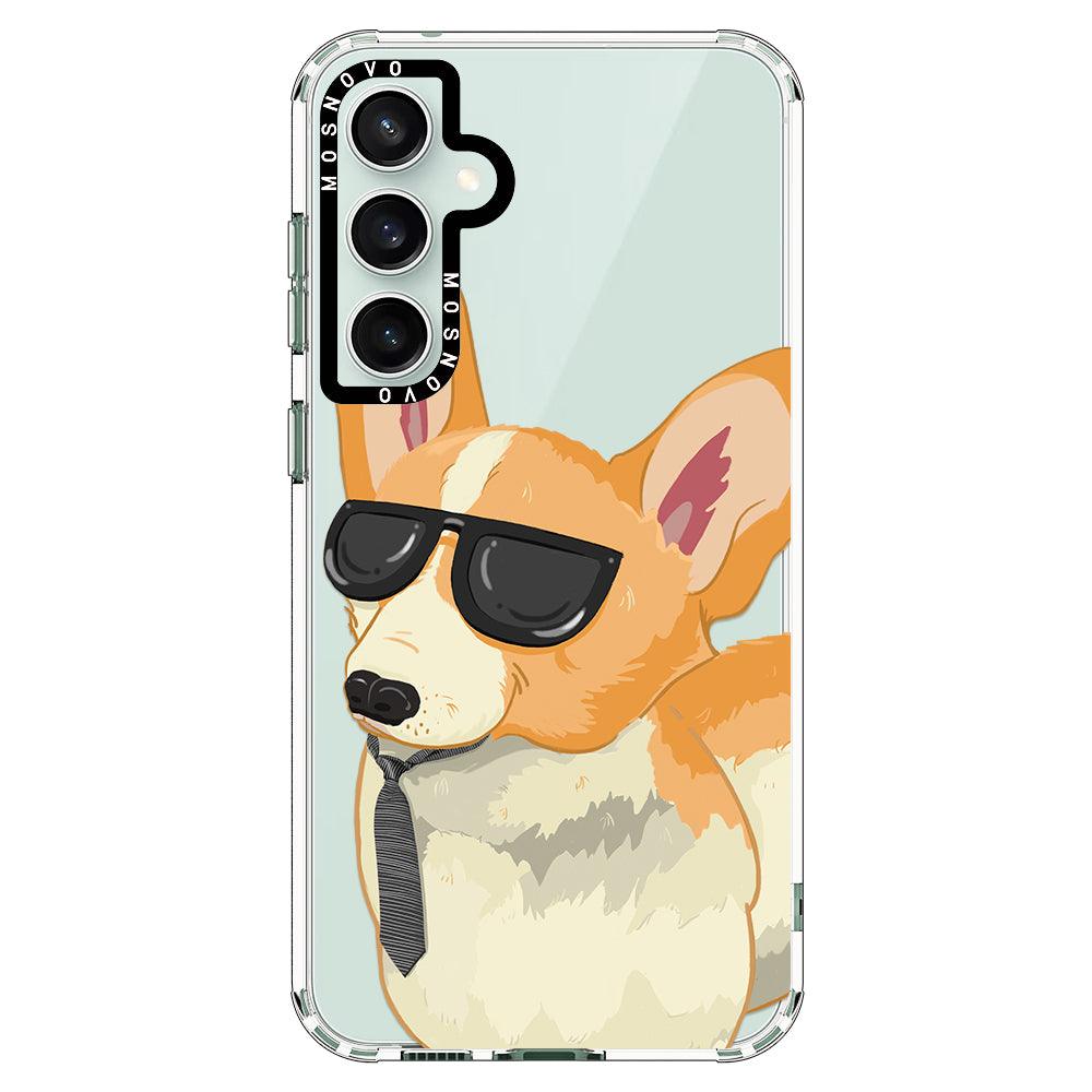 Fluffy Corgi Phone Case - Samsung Galaxy S23 FE Case