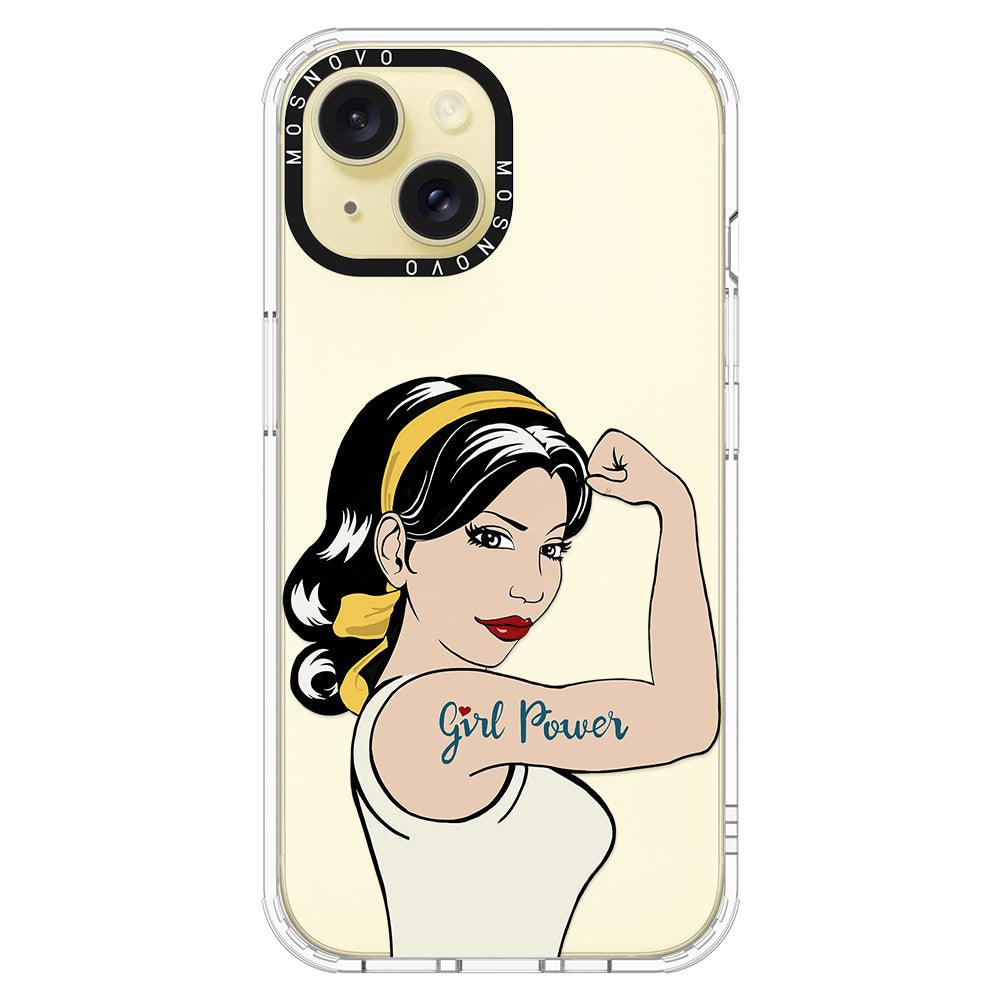 Girl Power Phone Case - iPhone 15 Case - MOSNOVO