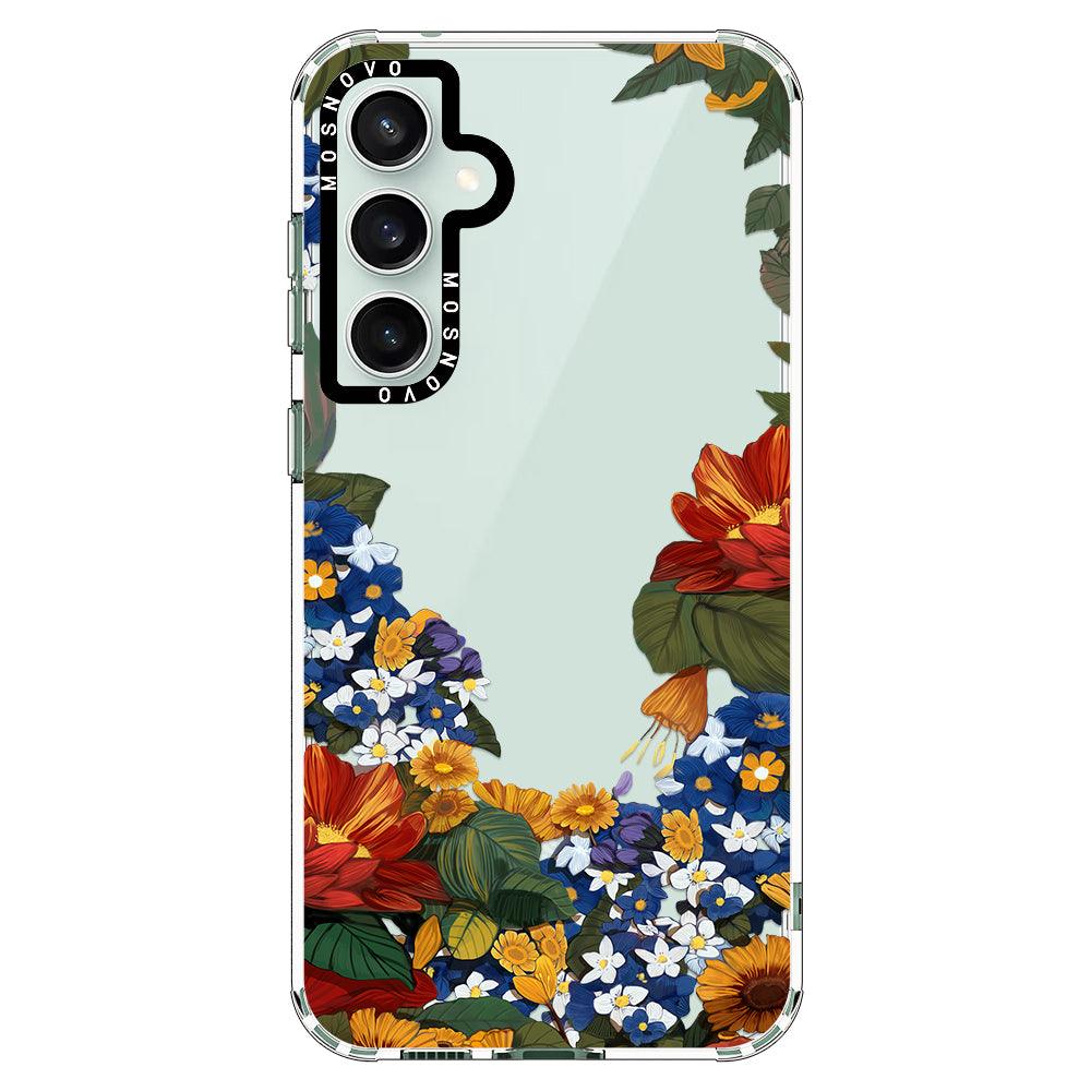 Floral Garden Phone Case - Samsung Galaxy S23 FE Case