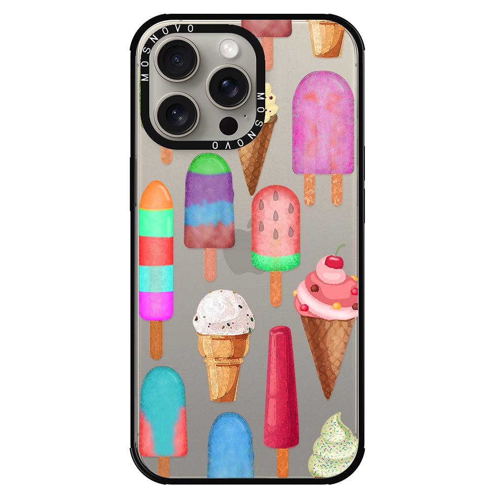 Ice Cream Phone Case - iPhone 15 Pro Max Case - MOSNOVO