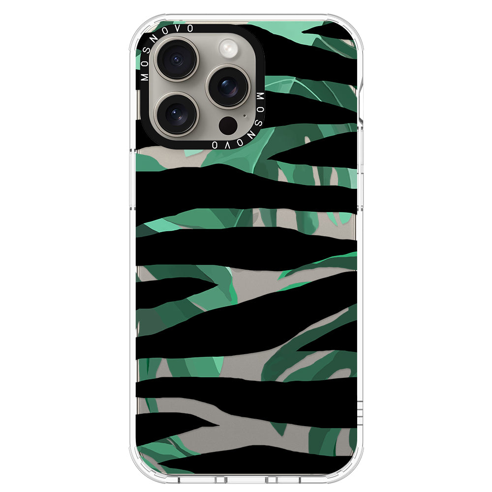 Wild Zebra Phone Case - iPhone 15 Pro Max Case - MOSNOVO