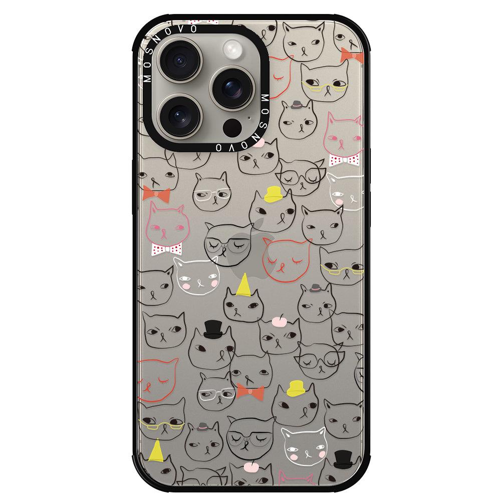 Grumpy Cat Phone Case - iPhone 15 Pro Max Case - MOSNOVO