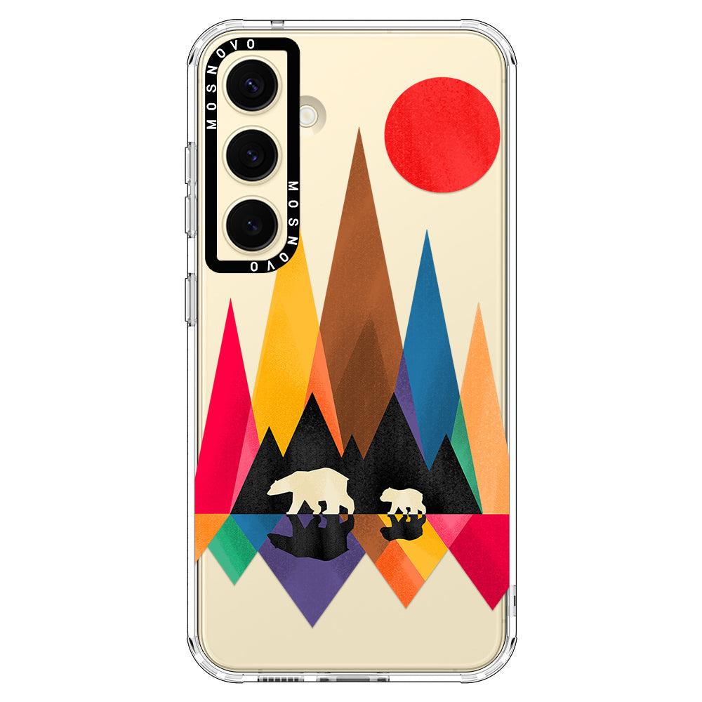 MAMA Bear Phone Case - Samsung Galaxy S24 Plus Case - MOSNOVO