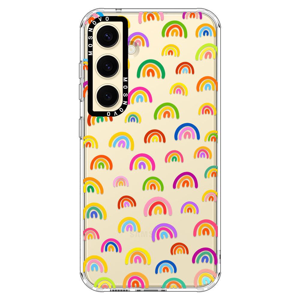 Aesthetic Rainbow Phone Case - Samsung Galaxy S24 Plus Case - MOSNOVO