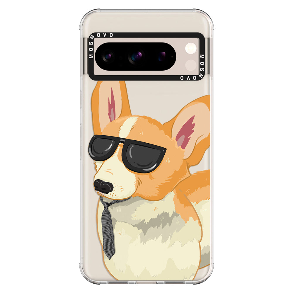 Fluffy Corgi Phone Case - Google Pixel 8 Pro Case - MOSNOVO