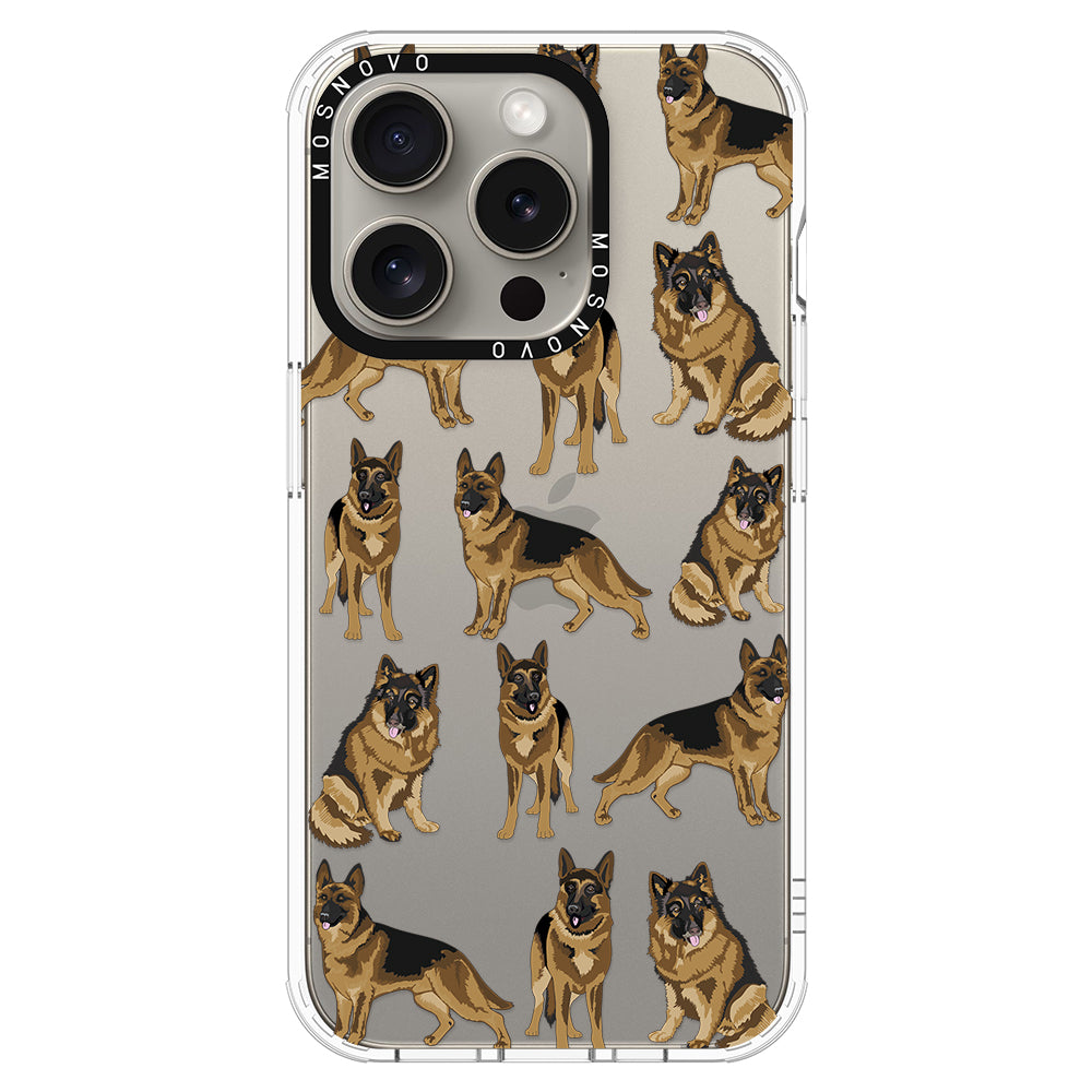 Shepherd Dog Phone Case - iPhone 15 Pro Case - MOSNOVO