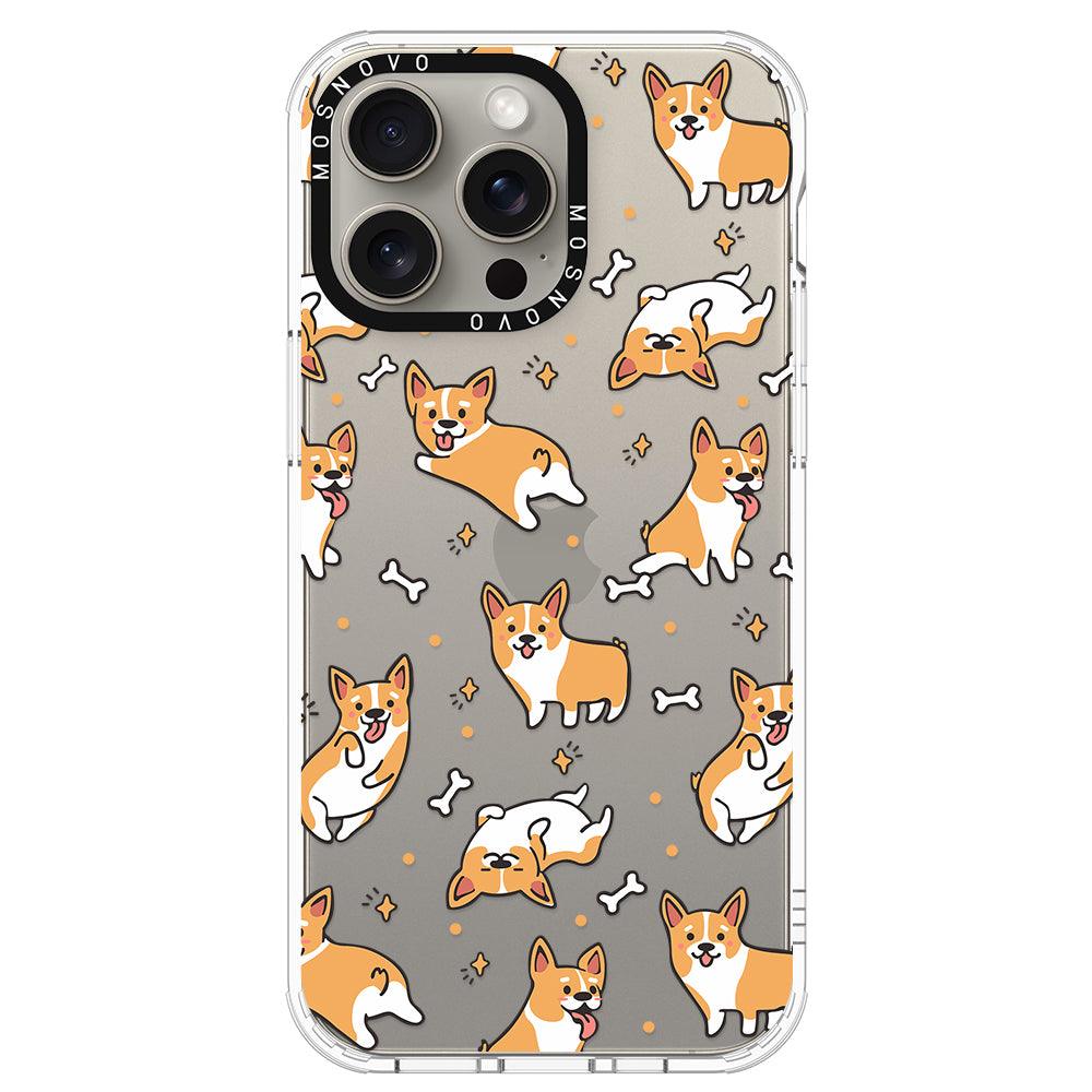 Corgi Phone Case - iPhone 15 Pro Max Case - MOSNOVO