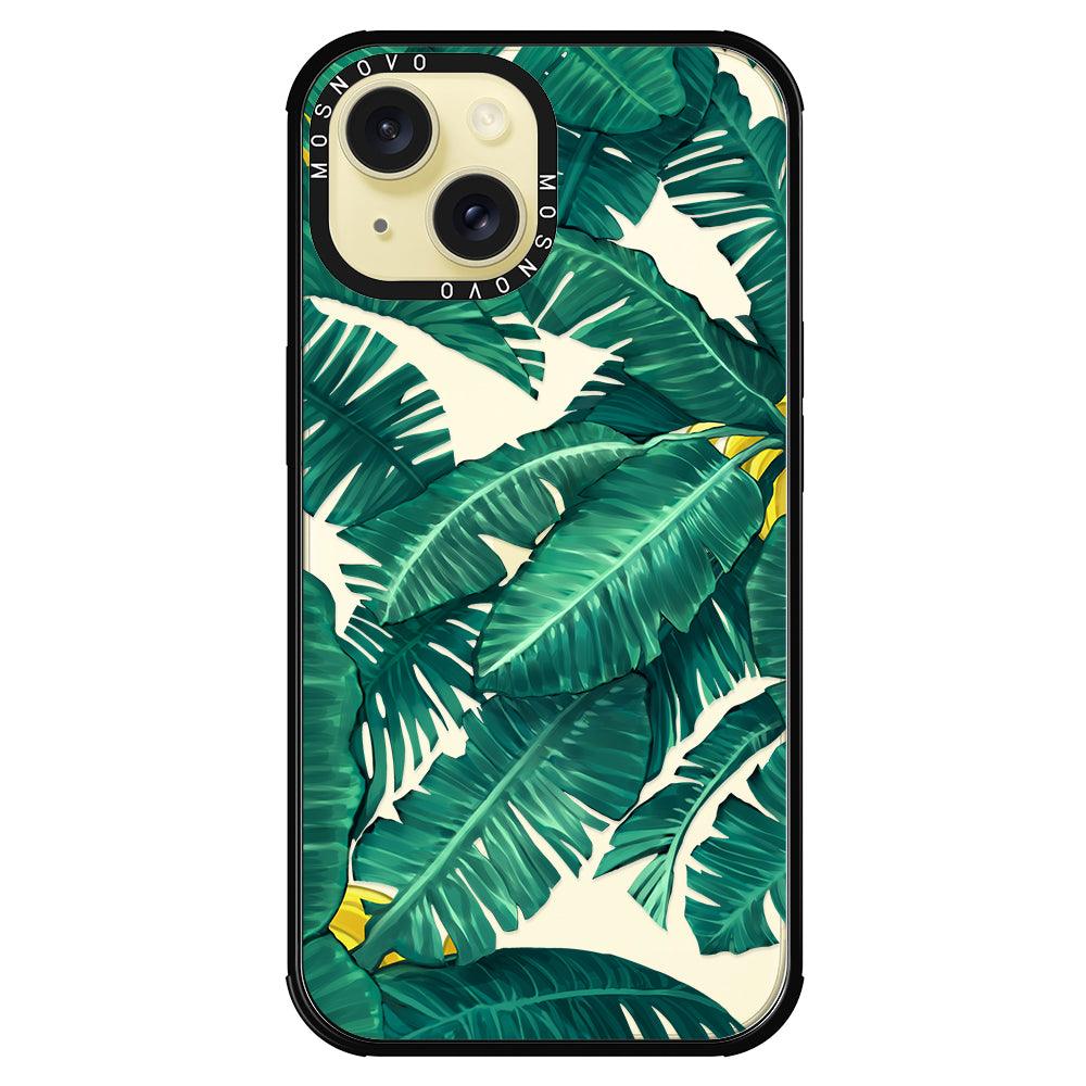 Banana Tree Phone Case - iPhone 15 Plus Case - MOSNOVO