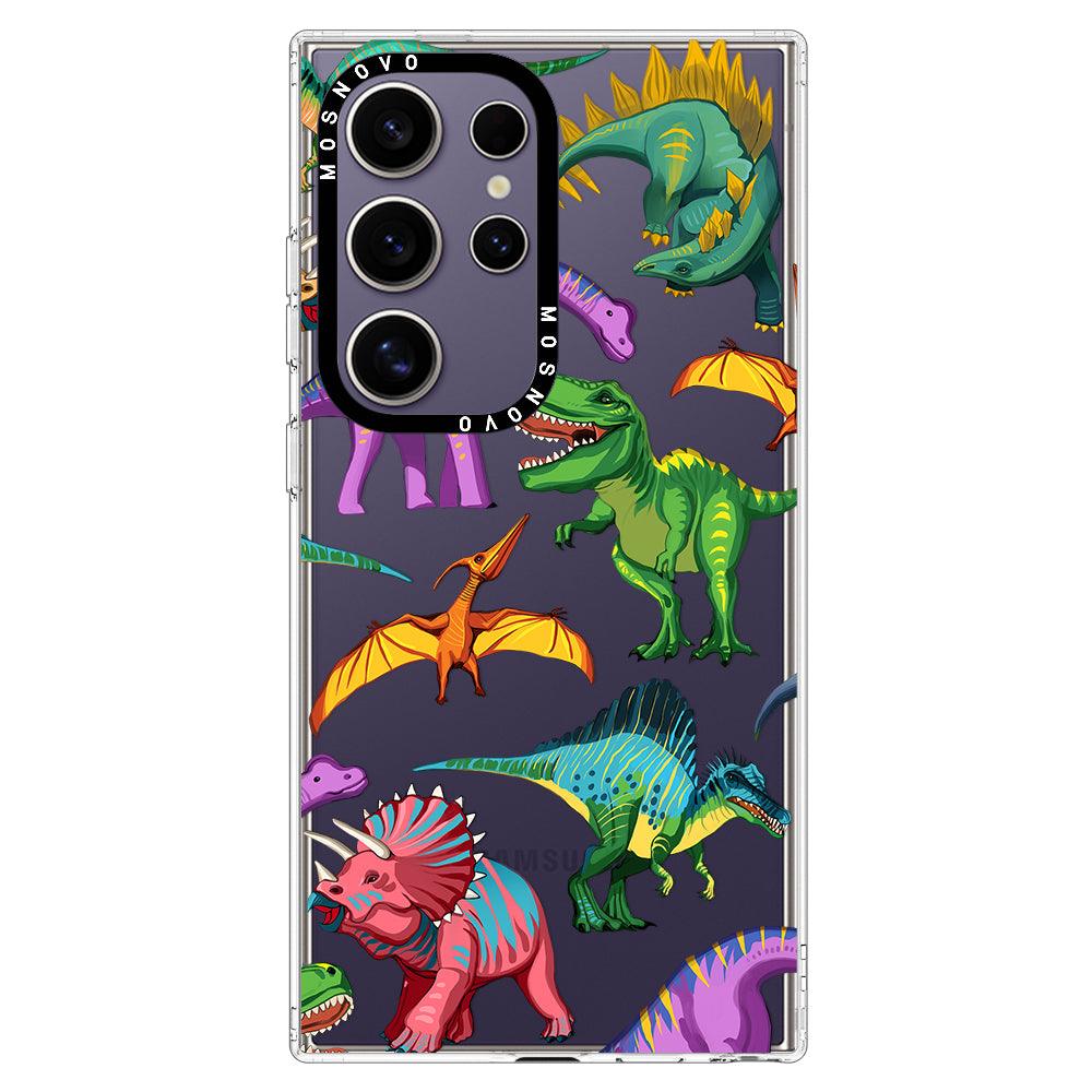 Dinosaur World Phone Case - Samsung Galaxy S24 Ultra Case - MOSNOVO