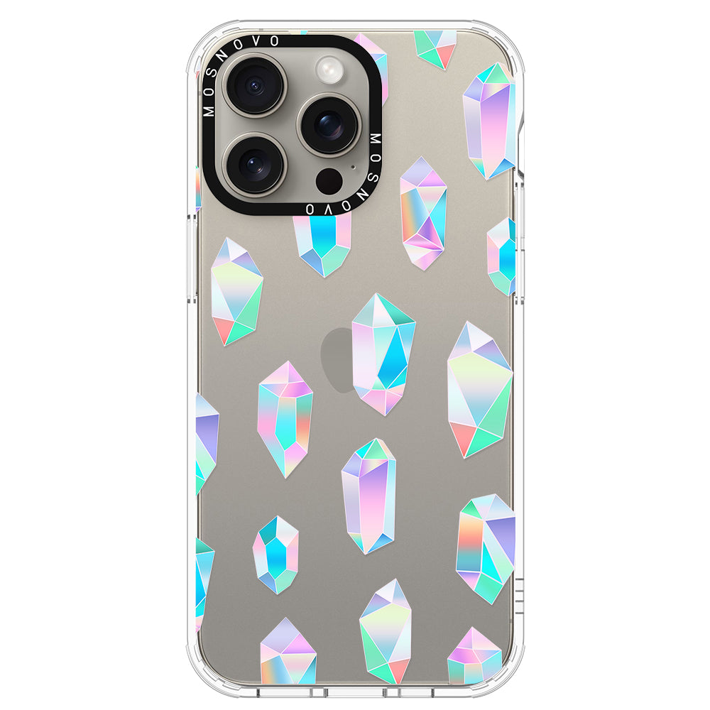 Gradient Diamond Phone Case - iPhone 15 Pro Max Case - MOSNOVO