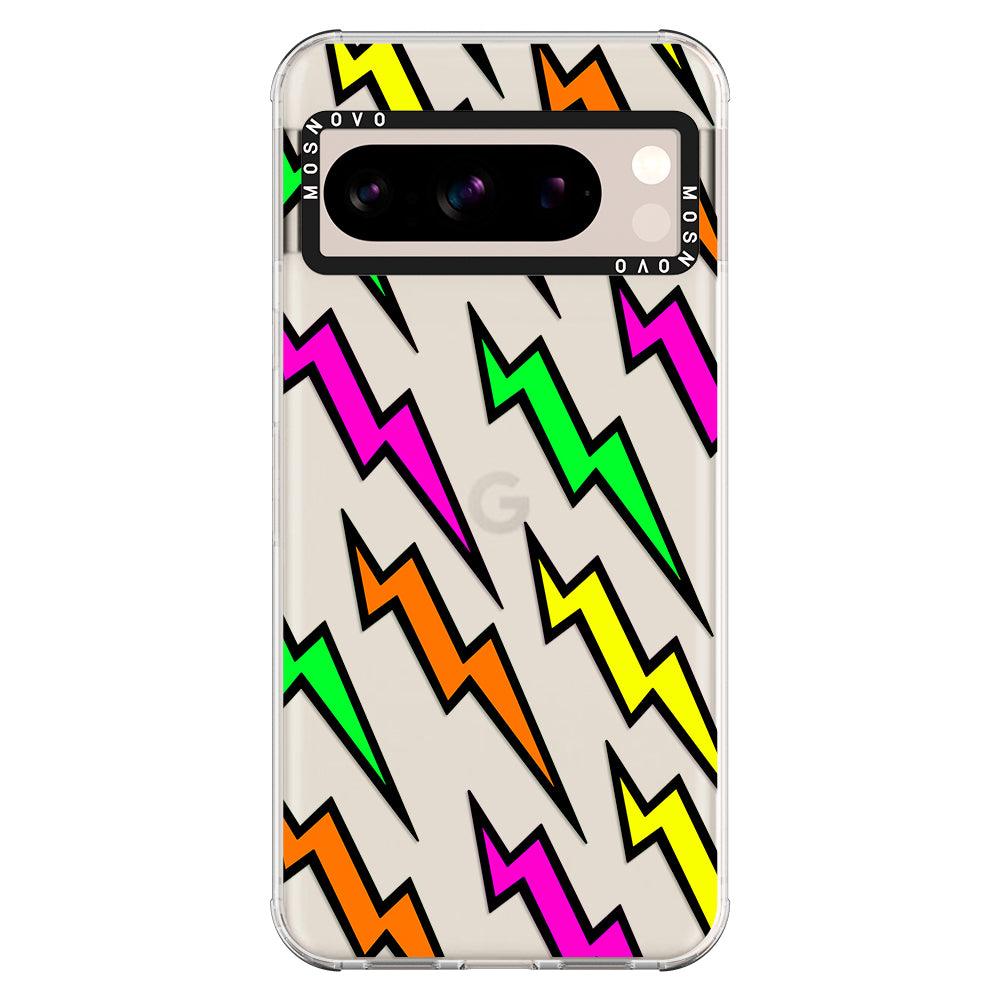 Colorful Lightning Phone Case - Google Pixel 8 Pro Case - MOSNOVO