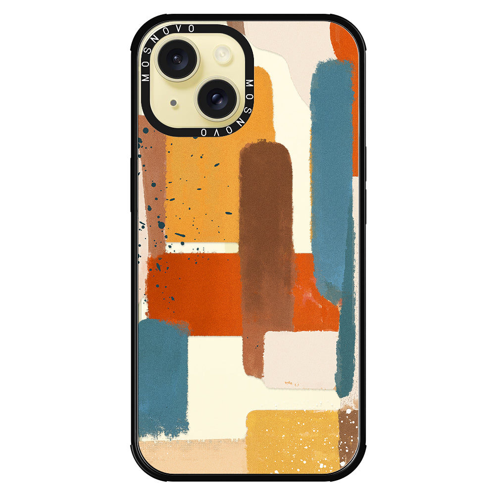 Modern Abstract Artwork Phone Case - iPhone 15 Case - MOSNOVO