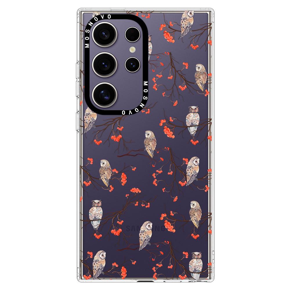 Owl Phone Case - Samsung Galaxy S24 Ultra Case - MOSNOVO