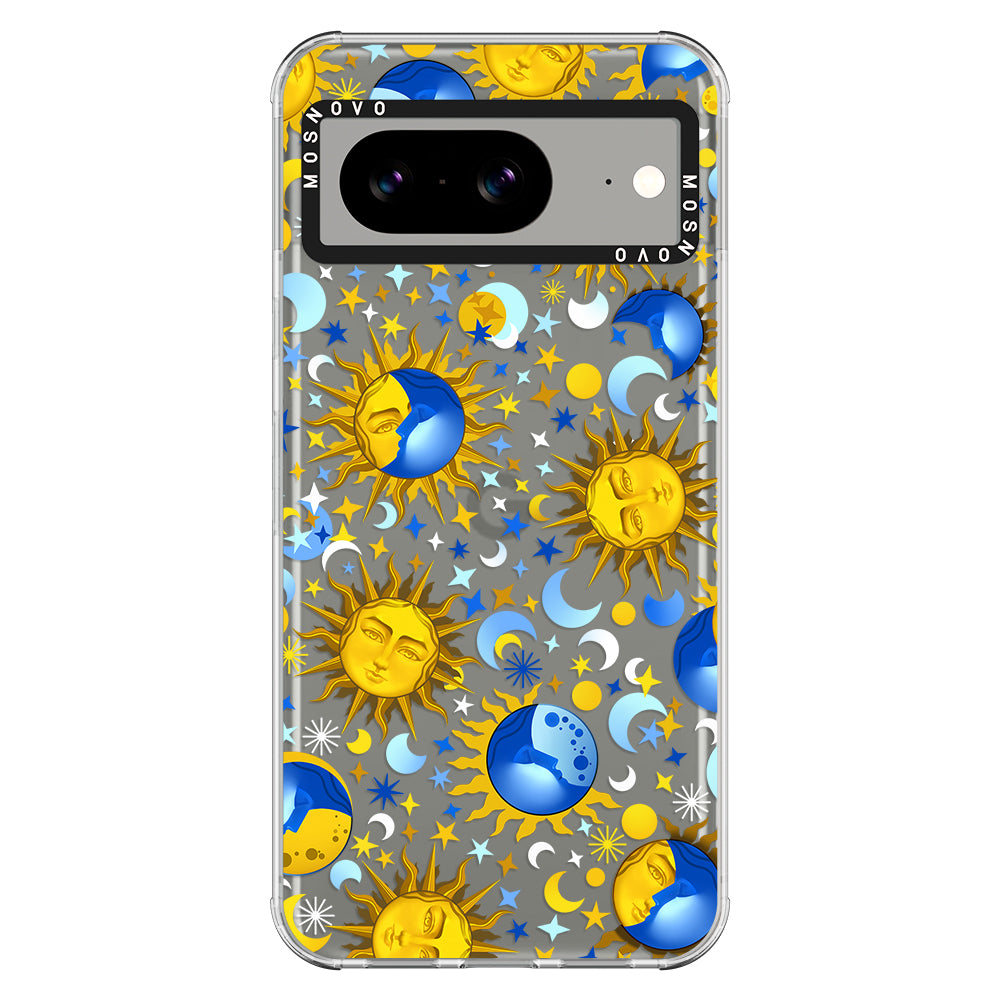 Sun and Moon Phone Case - Google Pixel 8 Case - MOSNOVO