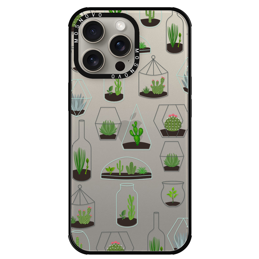 Cactus Plant Phone Case - iPhone 15 Pro Max Case - MOSNOVO